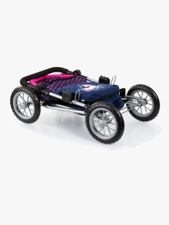 Dukker & Bamser-BayerDesign Bayer Design Trendy Dukkevogn Enhjørning, Blå Blå/Lyserød