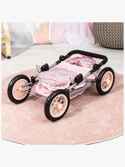 Dukker & Bamser-BayerDesign Bayer Design Trendy Dukkevogn Leo Lyserød/Hvid