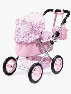 Dukker & Bamser-BayerDesign Bayer Design Trendy Dukkevogn Leo Lyserød/Hvid