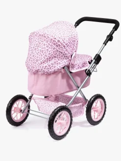 Dukker & Bamser-BayerDesign Bayer Design Trendy Dukkevogn Leo Lyserød/Hvid