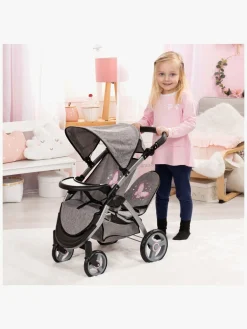 Dukker & Bamser-BayerDesign Bayer Design Twin Star Tvillingedukkevogn, Grå Grå