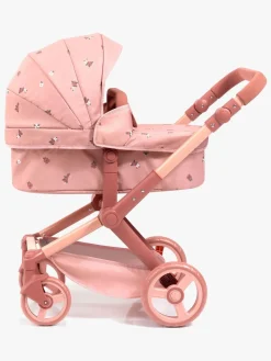 Dukker & Bamser-BayerDesign Bayer Design Xeo Dukkevogn, Blomster Lyserød