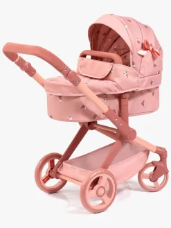 Dukker & Bamser-BayerDesign Bayer Design Xeo Dukkevogn, Blomster Lyserød