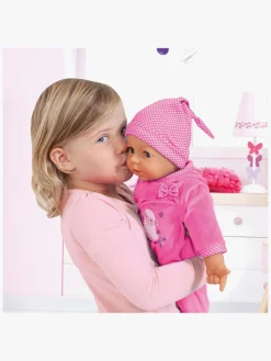 Dukker & Bamser-BayerDesign Piccolina Dukke 46 cm Rigtige Tårer Lyserød