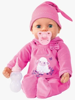 Dukker & Bamser-BayerDesign Piccolina Dukke 46 cm Rigtige Tårer Lyserød