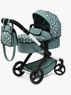 Dukker & Bamser-BayerDesign Xeo Dukkevogn, Grøn Grøn