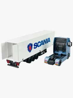 Legetøjsbiler & -Fartøjer-BBJunior BB Junior Street Fire Scania S730 Lastbil 1:43