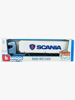 Legetøjsbiler & -Fartøjer-BBJunior BB Junior Street Fire Scania S730 Lastbil 1:43