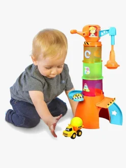 Babylegetøj-BBJunior BB Junior Volvo Kran 5-i-1