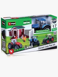 Legetøjsbiler & -Fartøjer-Bburago Farmland 1:43 Legesæt Hønsehus