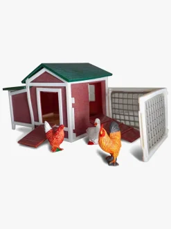 Legetøjsbiler & -Fartøjer-Bburago Farmland 1:43 Legesæt Hønsehus