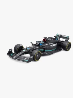 Legetøjsbiler & -Fartøjer-Bburago Mercedes W14 F1 Racerbil 2023 Russell 1:24