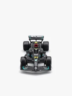 Legetøjsbiler & -Fartøjer-Bburago Mercedes W14 Formula 1 Racerbil Hamilton 2023 1:43