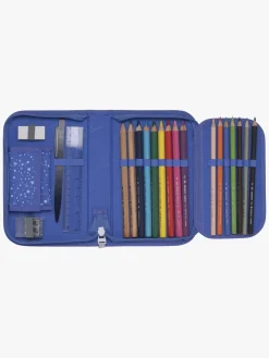 Kreativt Legetøj-Beckmann Aquagirl Penalhus, Lilla Blå/Flerfarvet