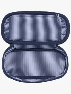 Kreativt Legetøj-Beckmann City Penalhus, Floral Blå/Lyserød