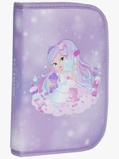 Kreativt Legetøj-Beckmann Penalhus Enkelt, Candy Lilla/Flerfarvet