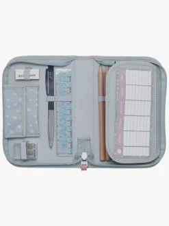 Kreativt Legetøj-Beckmann Penalhus Enkelt, Forest Deer Dusty Mint Blå/Lyserød/Flerfarvet