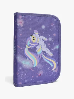 Kreativt Legetøj-Beckmann Penalhus Enkelt, Super Pony Lilla/Flerfarvet