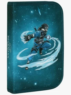 Kreativt Legetøj-Beckmann Penalhus Enkelt, Ninja Master Blå