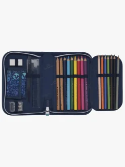 Kreativt Legetøj-Beckmann Penalhus Enkelt, Science Blå