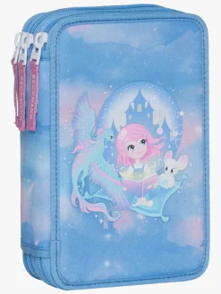 Kreativt Legetøj-Beckmann Penalhus, Fairytale Lyserød/Blå