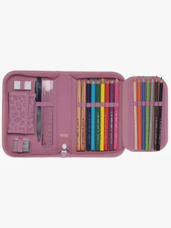 Kreativt Legetøj-Beckmann Penalhus, Furry Lyserød