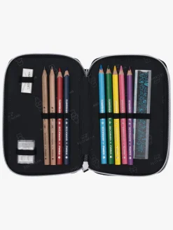 Kreativt Legetøj-Beckmann Penalhus, Magic League Blå/Sort