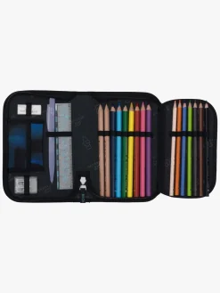 Kreativt Legetøj-Beckmann Penalhus, Magic League Blå/Sort