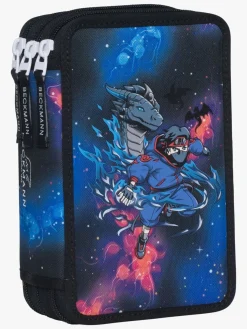 Kreativt Legetøj-Beckmann Penalhus, Ninja Elements Sort