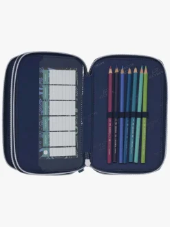 Kreativt Legetøj-Beckmann Penalhus Tredelt, Science Blå