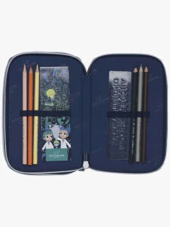 Kreativt Legetøj-Beckmann Penalhus Tredelt, Science Blå