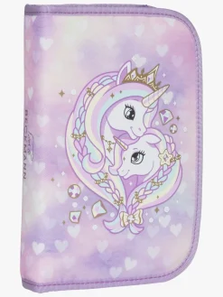 Kreativt Legetøj-Beckmann Penalhus, Unicorn Princess Purple Lilla