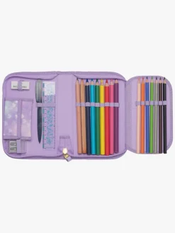 Kreativt Legetøj-Beckmann Penalhus, Unicorn Princess Purple Lilla