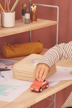 Kreativt Legetøj-Beckmann Penalhus, Yellow Heart Flerfarvet/Gul