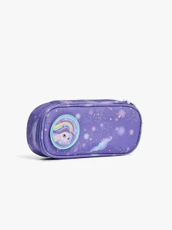 Kreativt Legetøj-Beckmann Pencilbag, Super Pony Lilla/Flerfarvet