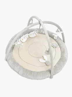 Babylegetøj-Beemoo PLAY Bunny Aktivitetstæppe, Grey Grå