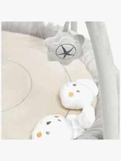 Babylegetøj-Beemoo PLAY Bunny Aktivitetstæppe, Grey Grå