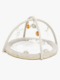 Babylegetøj-Beemoo PLAY Bunny Aktivitetstæppe, Beige
