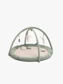 Babylegetøj-Beemoo PLAY Bunny Aktivitetstæppe, Green Grøn