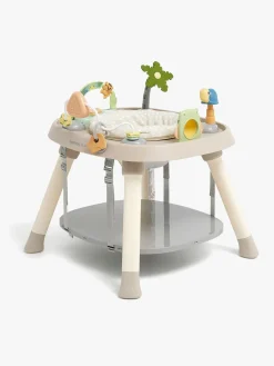 Babylegetøj-Beemoo PLAY Explore 3-in-1 Aktivitetscenter, Sand Beige Beige/Flerfarvet