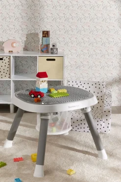 Babylegetøj-Beemoo PLAY Explore 3-in-1 Aktivitetscenter, Stone Grey Flerfarvet/Grå/Hvid