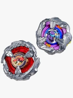 Legetøjsfigurer-Beyblade Beat Tyranno & Knife Shinobi Spinnere 2-pak