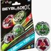Legetøjsfigurer-Beyblade X Chain Incendio 5-60HT & Arrow Wizard 4-60N Spinnere 2-pak