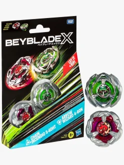 Legetøjsfigurer-Beyblade X Chain Incendio 5-60HT & Arrow Wizard 4-60N Spinnere 2-pak