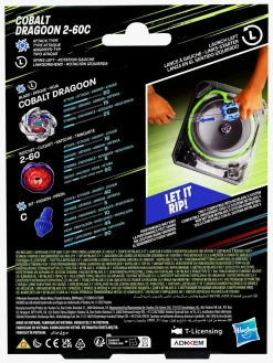 Legetøjsfigurer-Beyblade X Cobalt Dragoon 2-60C Launcher Sæt