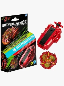 Legetøjsfigurer-Beyblade X Soar Phoenix Deluxe String Launcher Sæt