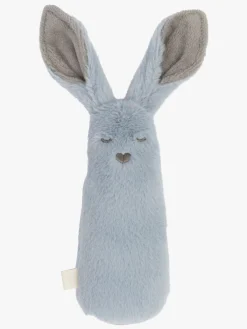 Babylegetøj-BIBS Kangaroo Rangle, Baby Cloud Grå