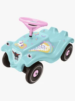Pedal- & Gåbiler-BIG Bobby Car Classic Gåbil Enhjørning Lilla/Blå
