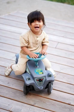 Pedal- & Gåbiler-BIG Bobby Car Classic Gåbil Eco Grøn/Grå