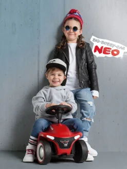 Pedal- & Gåbiler-BIG Bobby Car NEO, Rød Rød